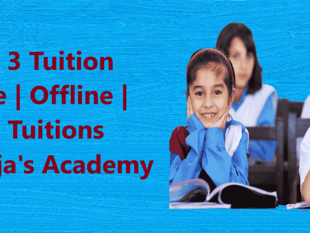 Grade 3 Tuition